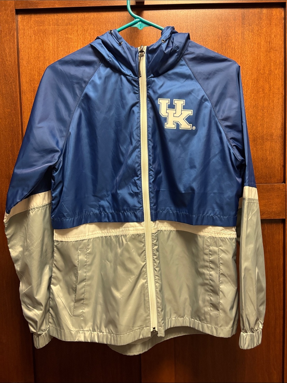 4her by Carl Banks Blue Mesh-Lined Jacket
